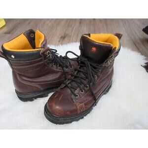 WENGER Men's 7.5 GRIP Leather Boots Style# MS6152.70 - Vintage (?)